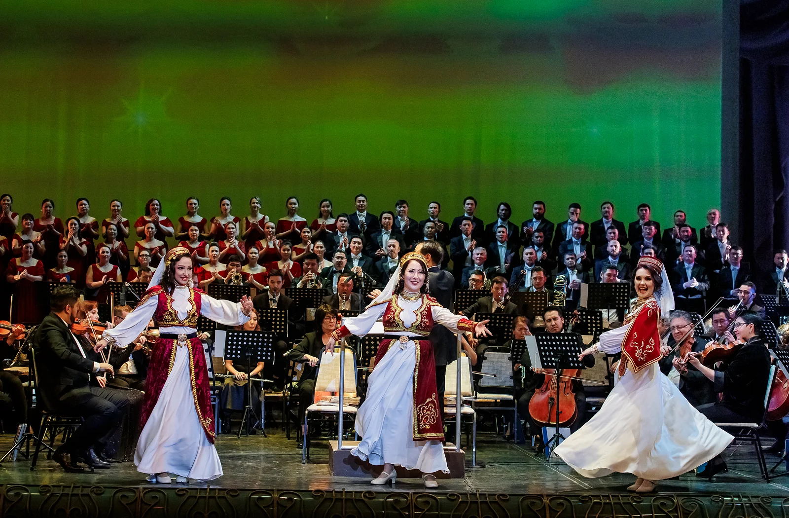 Концерт посвященный 8 марта - Казахский национальный театр оперы и балета имени Абая