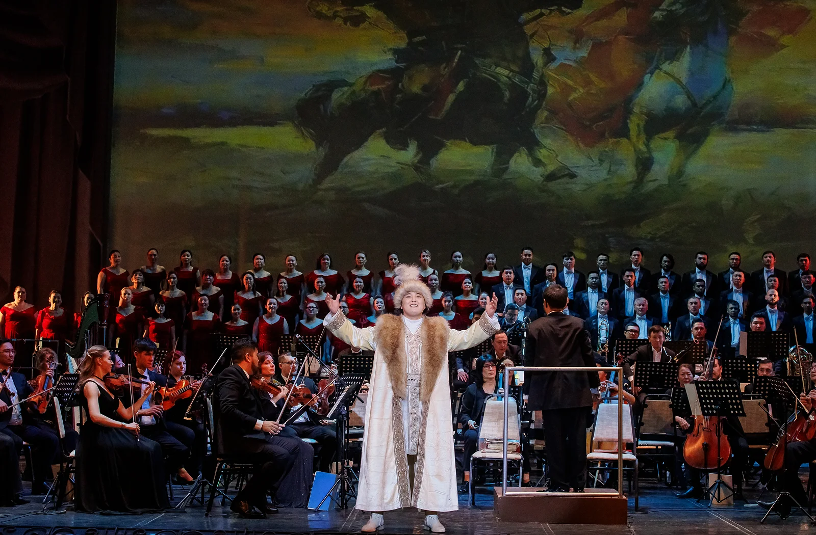 Концерт посвященный 8 марта - Казахский национальный театр оперы и балета имени Абая